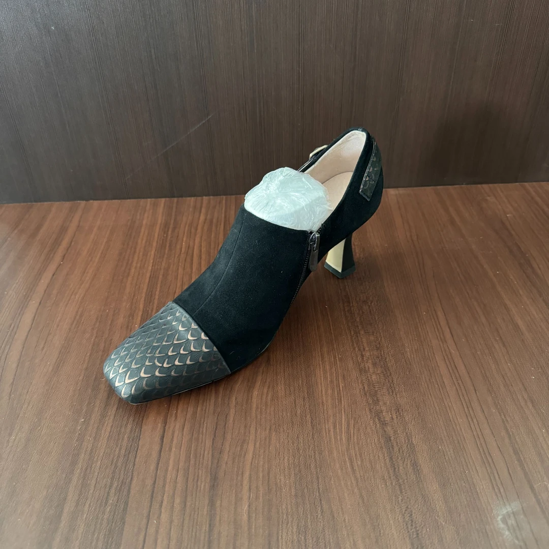 Y678新款全真皮女鞋时尚舒适手工女鞋百搭