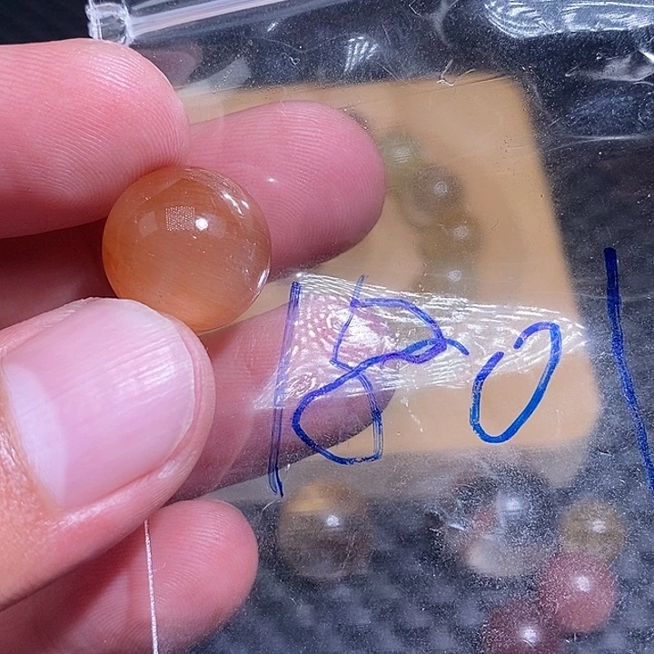 粒***安未镶嵌手链发晶天然水晶手串