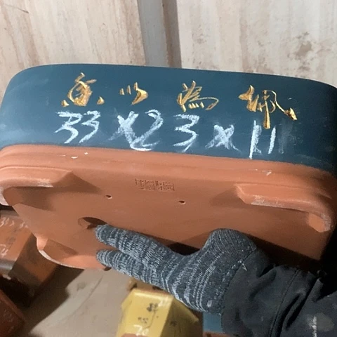 紫砂花盆手工制作