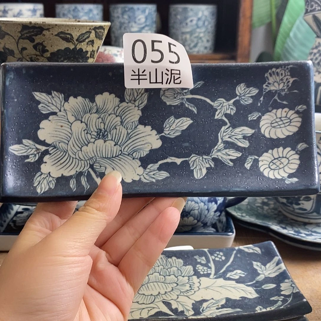 手工手绘青花高温陶瓷