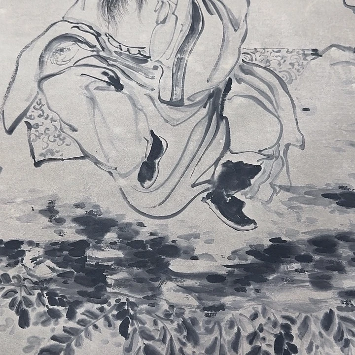 人物图挂画装饰挂画