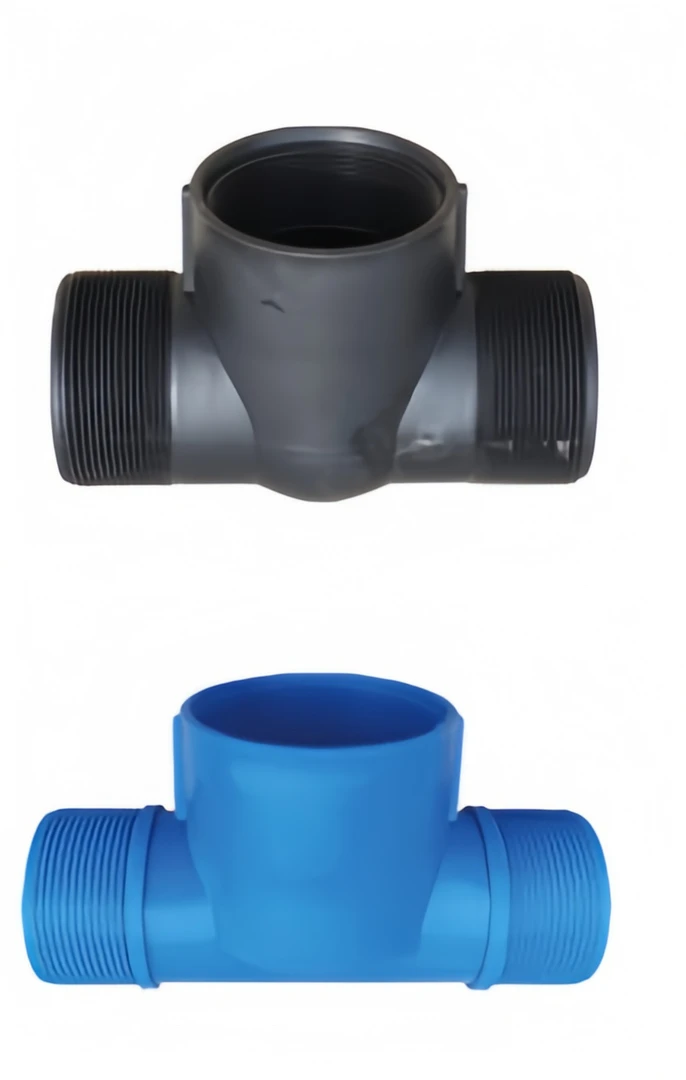 阴阳三通 黑/蓝色 随机发货 不指定 承插管件系列 滴灌配件