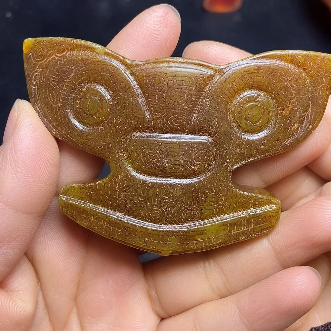 和田玉（糖玉）未镶嵌挂件