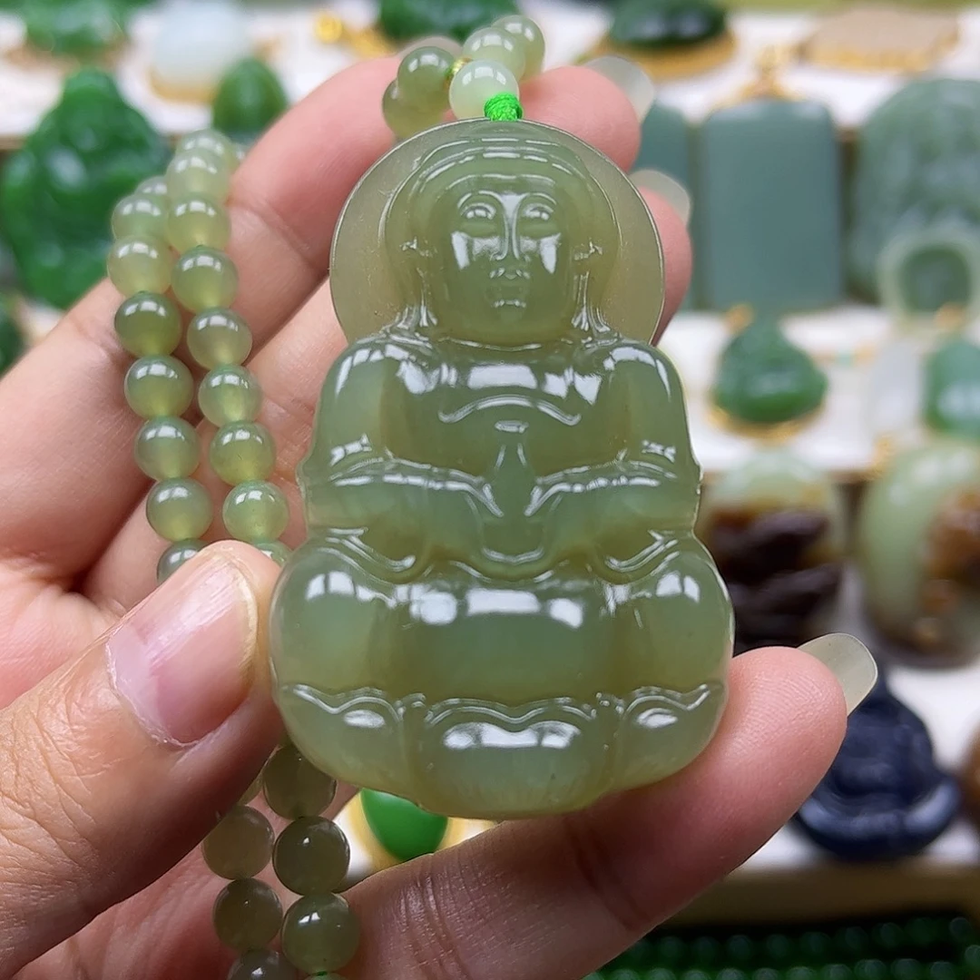 颈饰未镶嵌和田玉