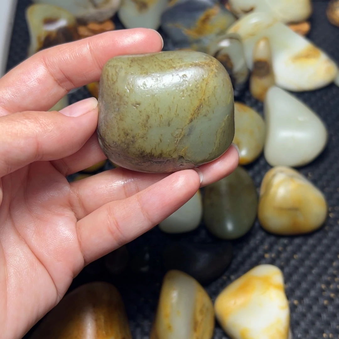 和田玉未镶嵌挂件51