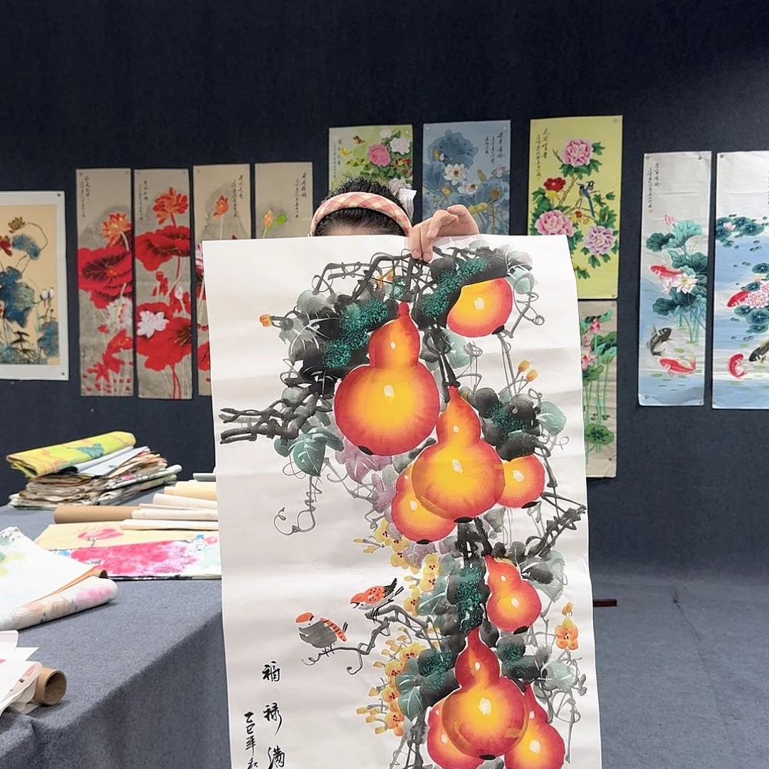 国画非常精美的一副作品