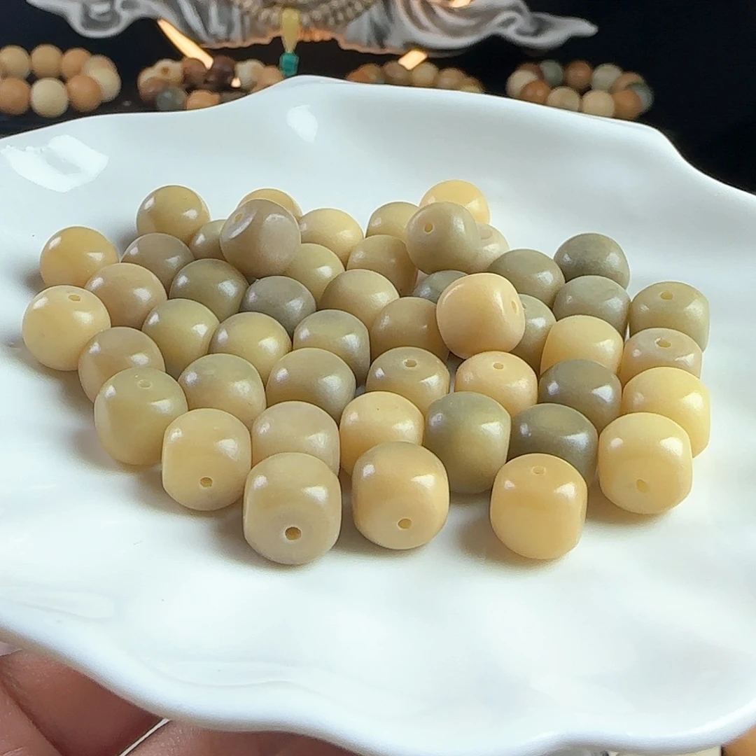 菩提根/象牙果手串卡11青柠六方20卡牌➕10备珠