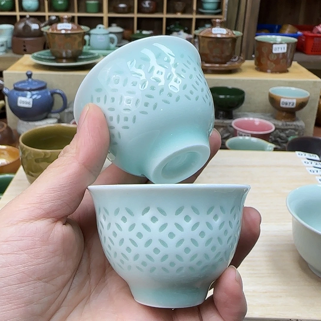 龙泉敬悦青瓷品茗杯