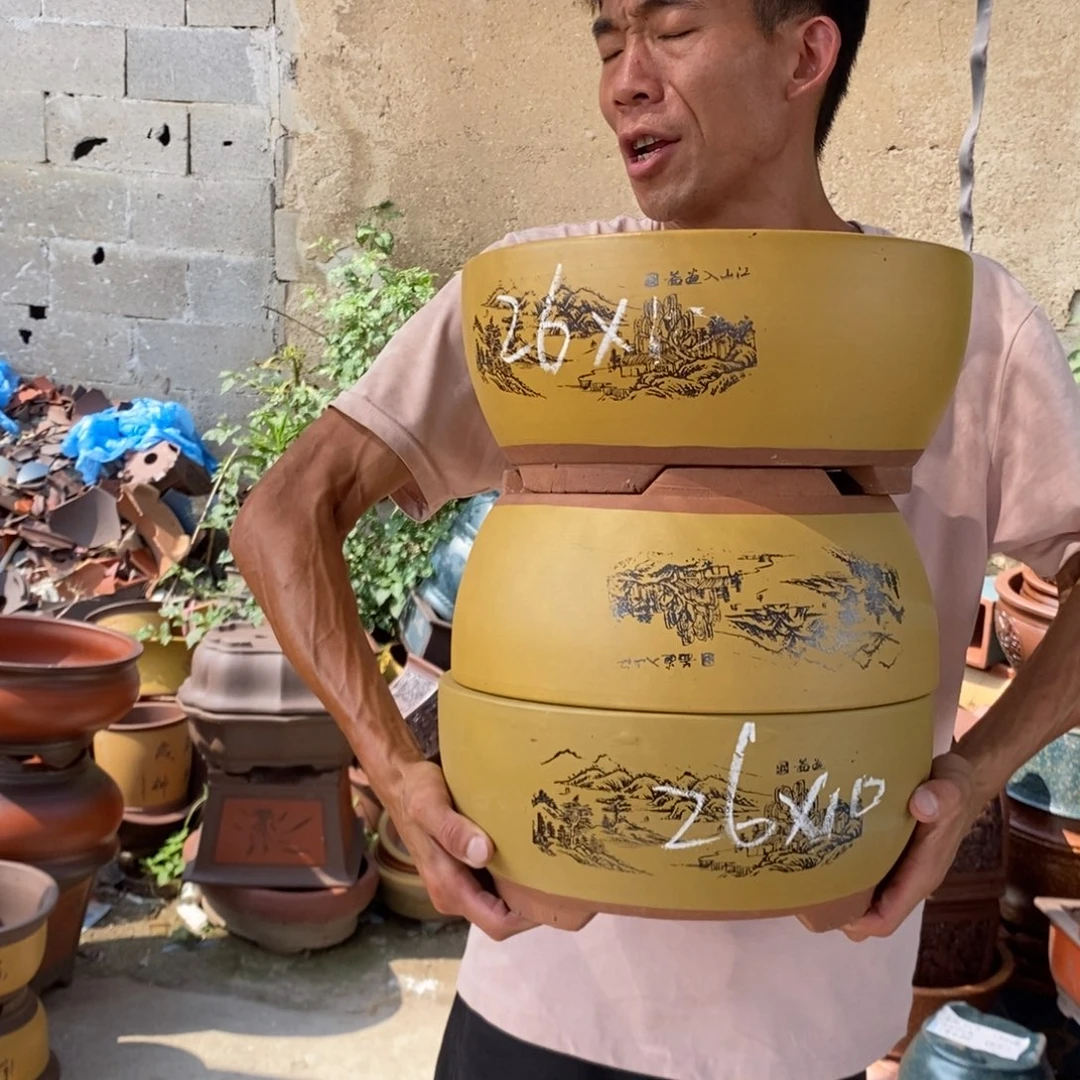 紫砂花盆紫砂壶的时候我就
