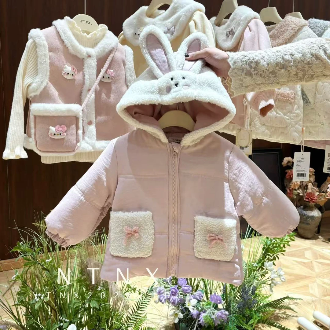 女童冬季棉服外套Q2501408
