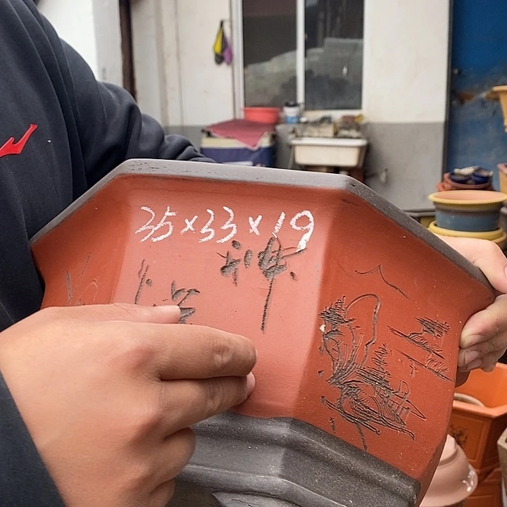 花盆紫砂宜兴紫砂