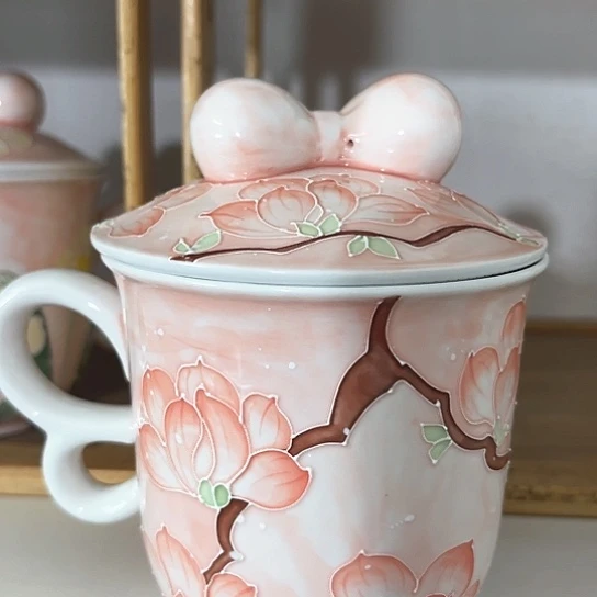 手绘高温釉下彩陶瓷