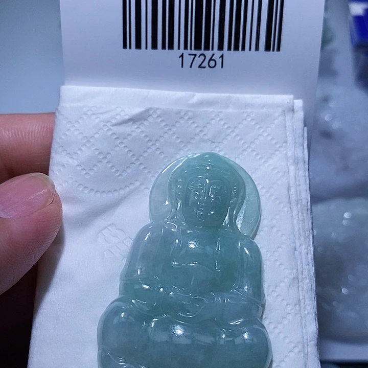 翡翠未镶嵌颈饰天光墟翡翠市场现金代购