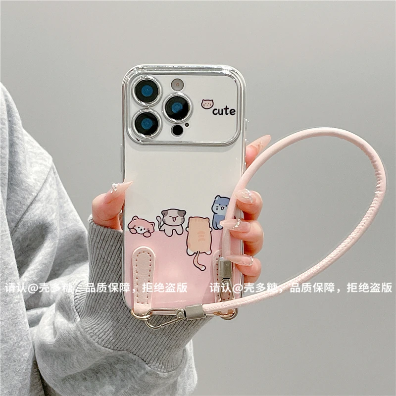 电镀大视窗适用苹果17iPhone/华为荣耀/OPPO/VIVO/小米手机壳爆款