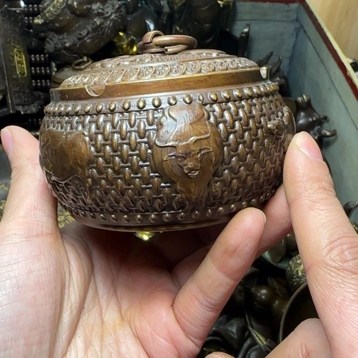 铜器把玩摆件链接