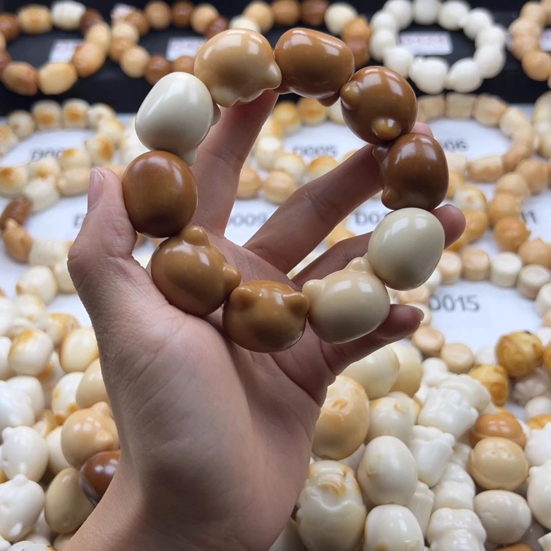 吊坠白玉菩提猫头26的