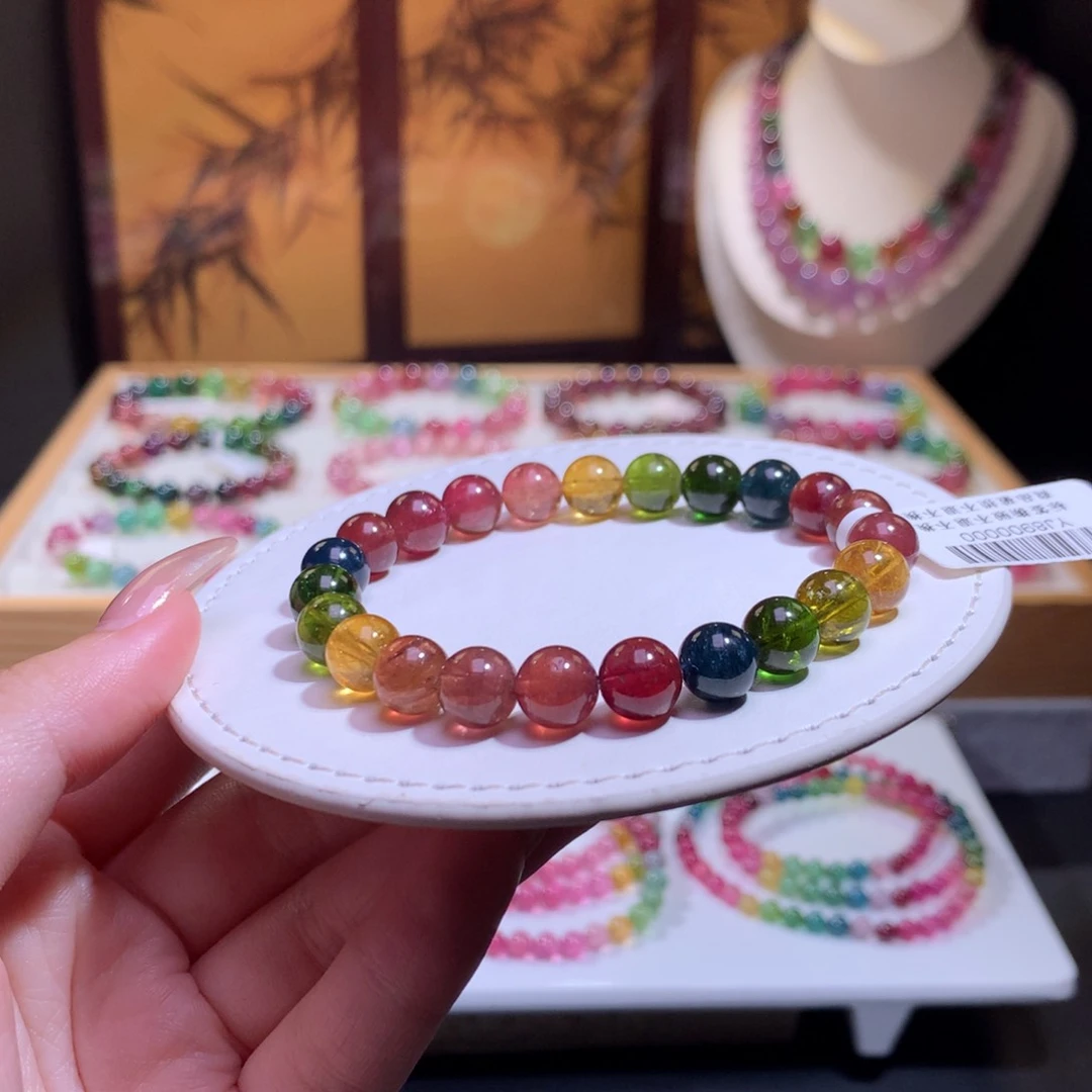 未镶嵌手链碧玺碧玺