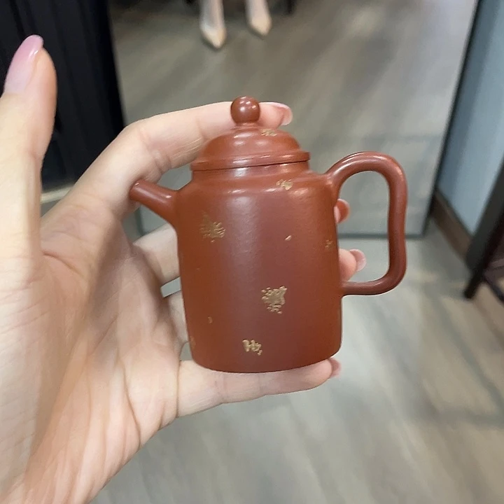 茶壶紫砂全手工打造