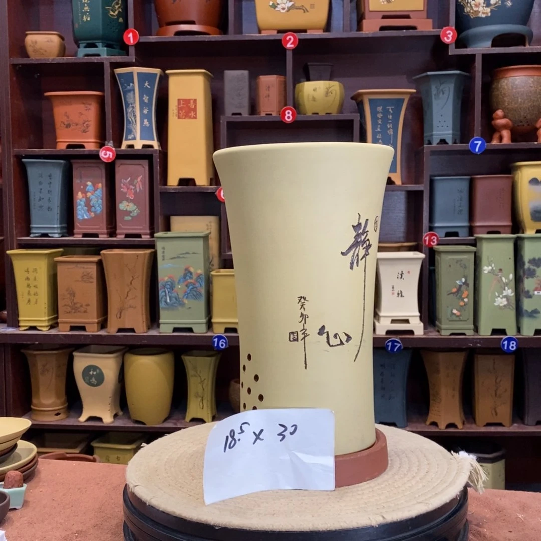 紫砂花盆紫砂花盆