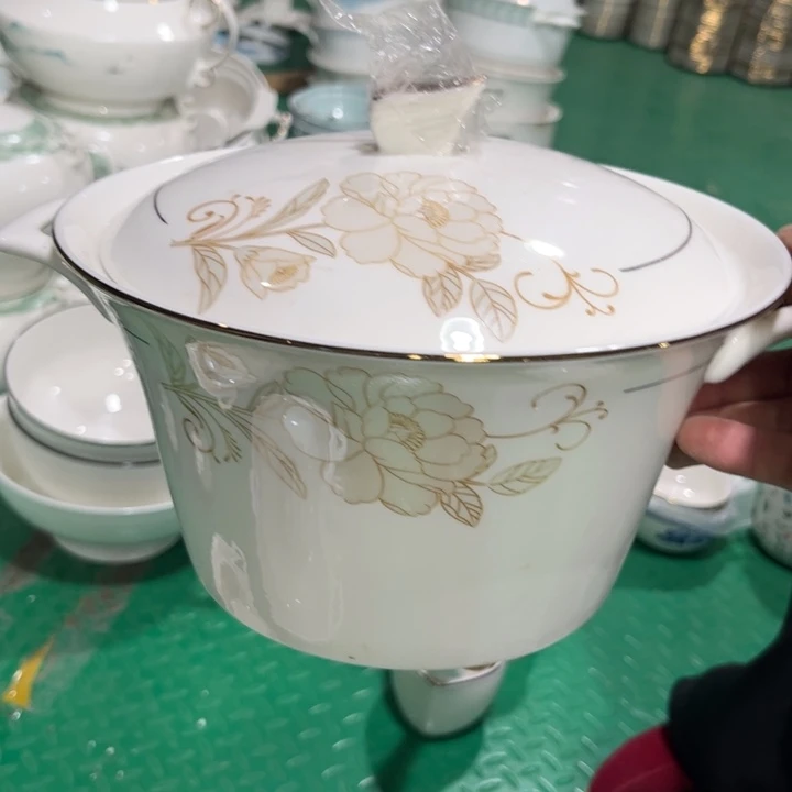 瓷片汤锅一个微瑕