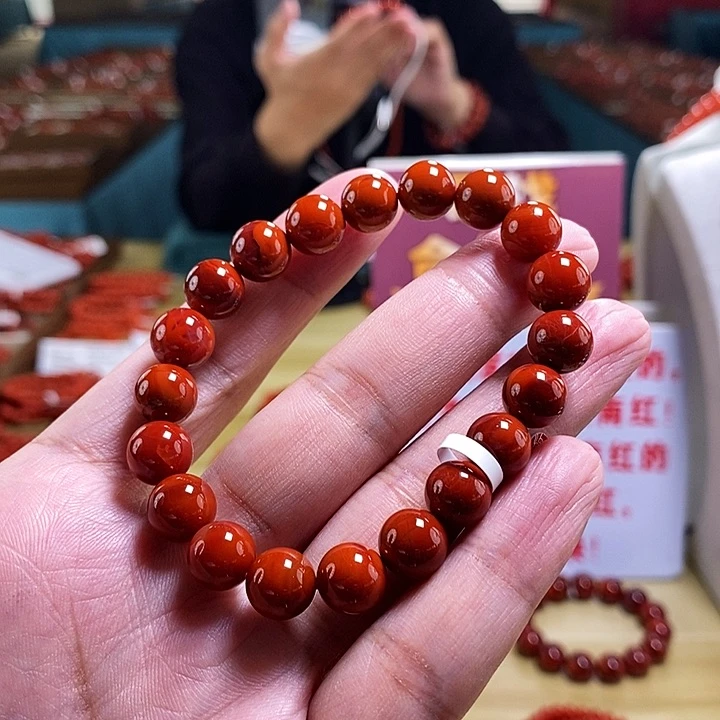 未镶嵌9.5mm（多样性发一）南红玛瑙