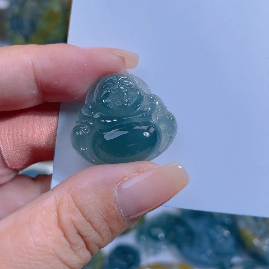 不***）翡翠未镶嵌颈饰翡翠