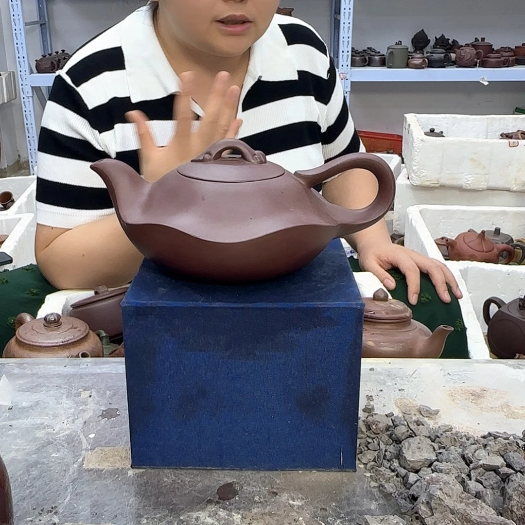 茶壶紫砂宜兴紫砂壶瑕疵处理