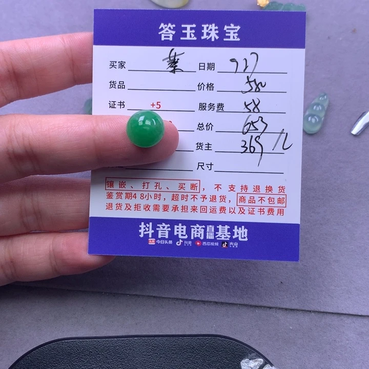 颈饰未镶嵌翡翠蔡****-