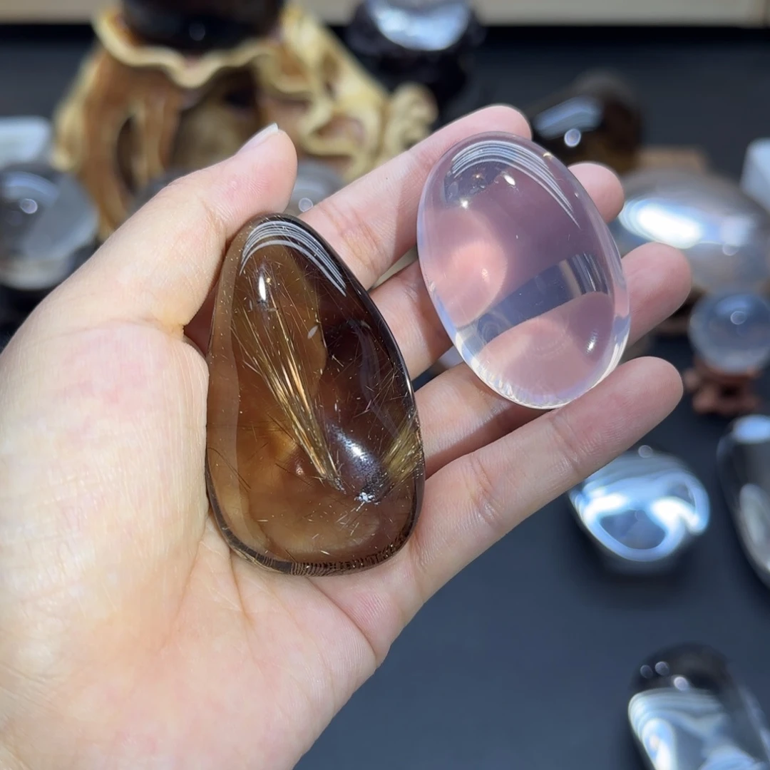 金***明水晶珠宝半成品未镶嵌