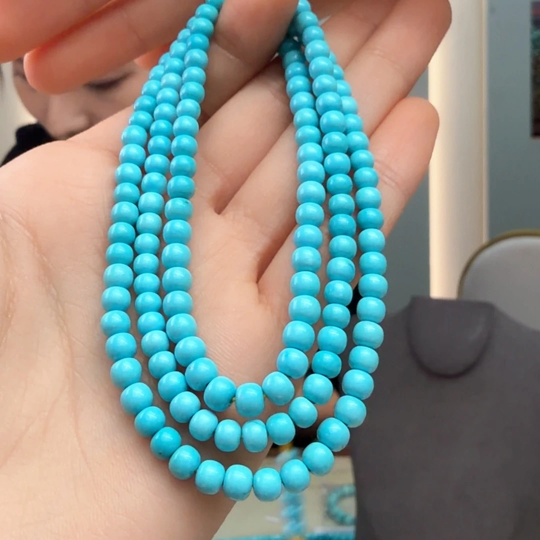 绿松石未镶嵌颈饰