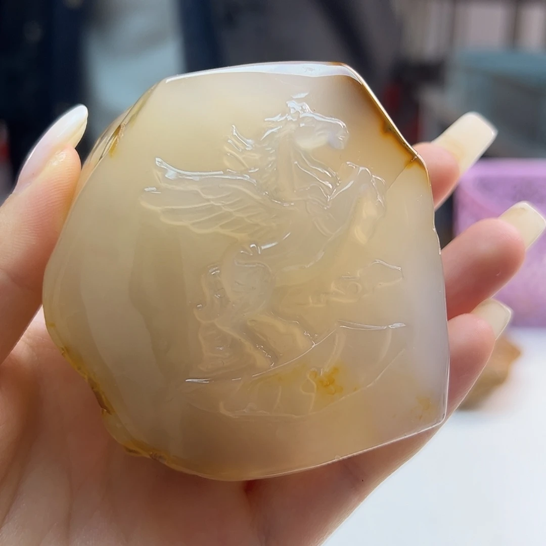 玛瑙/玉髓未镶嵌吊坠(不含链)