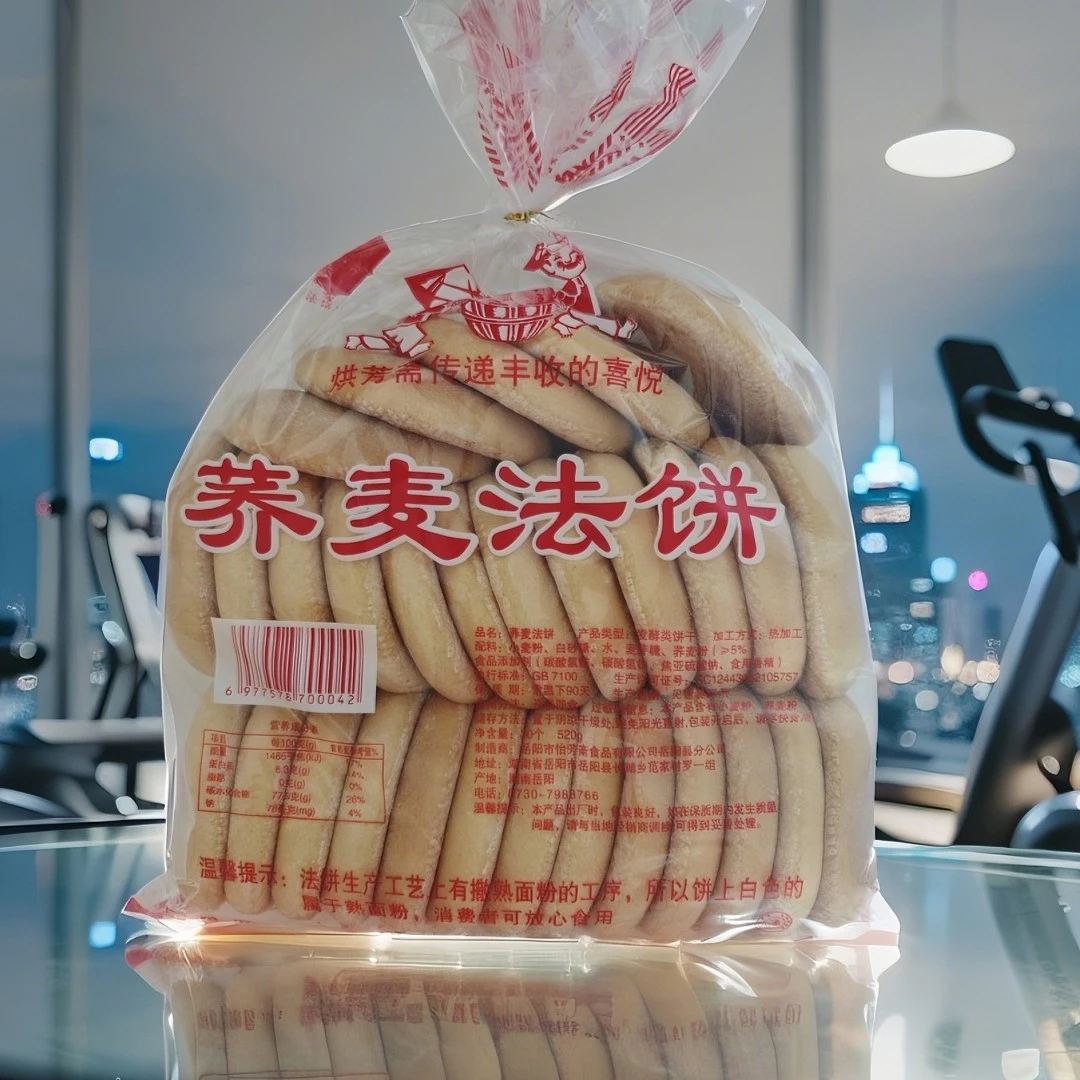 低脂荞麦法饼湖南特产休闲零食传统中式老款糕点即食充饥饼干发饼