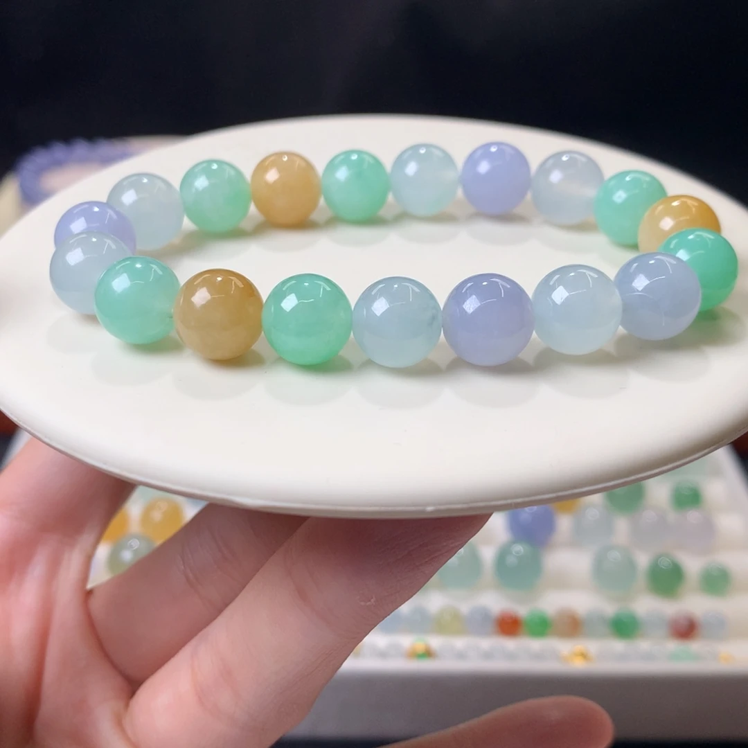 翡翠散珠天然翡翠