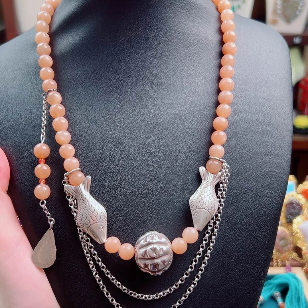 项链翡翠未镶嵌项链