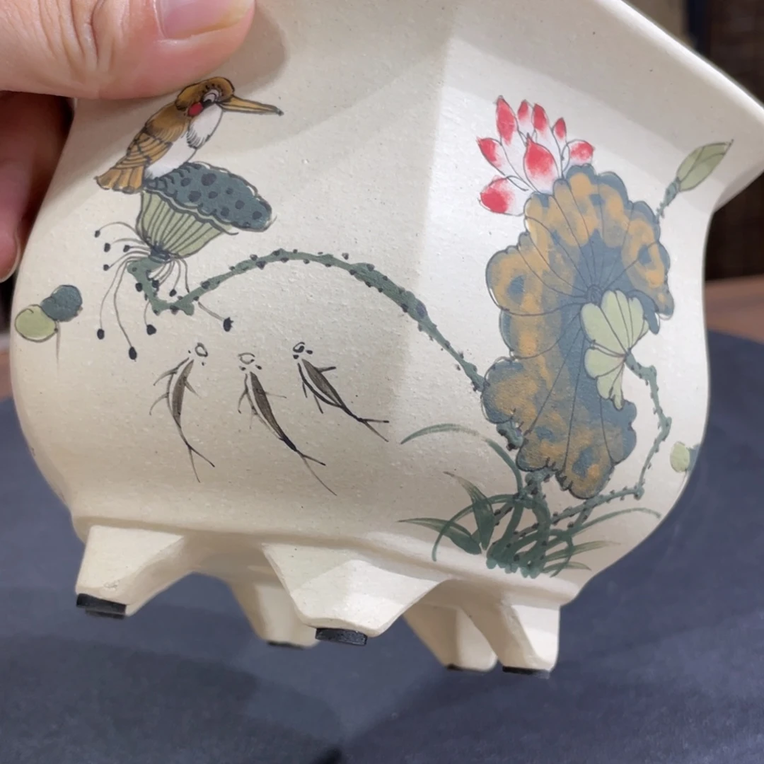 ꪜ***¹花盆紫砂紫砂花盆在这里