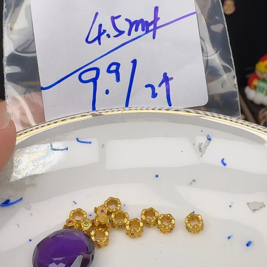 紫晶银S925镶嵌颈饰紫水晶925镶嵌80