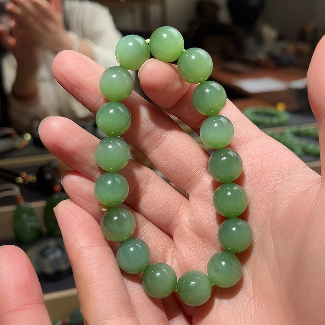 和田玉手链未镶嵌