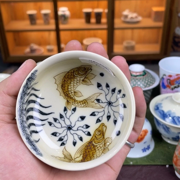 摆件陶景德镇陶瓷老陶