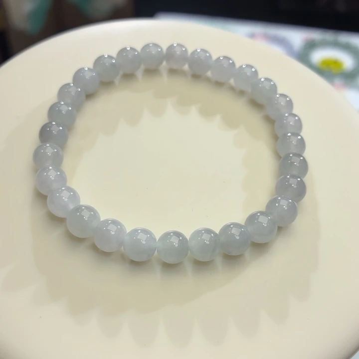 翡翠未镶嵌手链卡6.8福利款