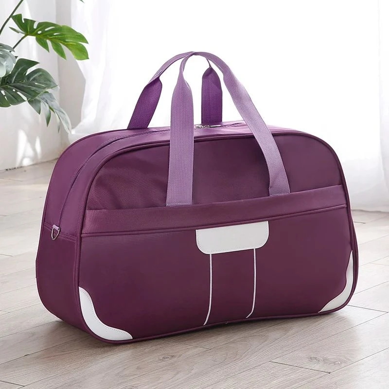 大容量行李包商务短途出差旅游包轻便待产包斜挎健身包手提旅行袋