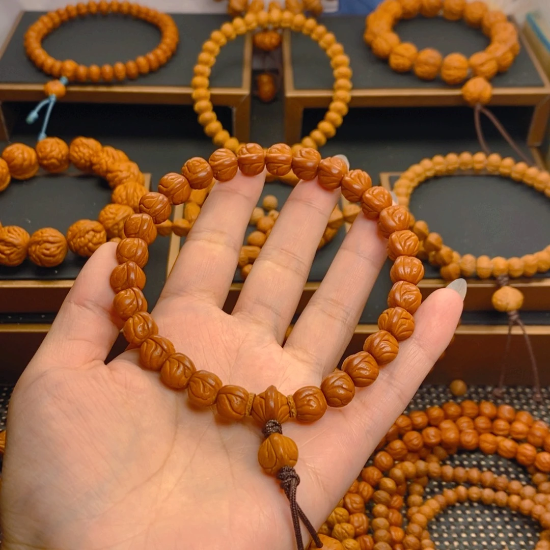 日***出吊坠桃核秦岭森林11