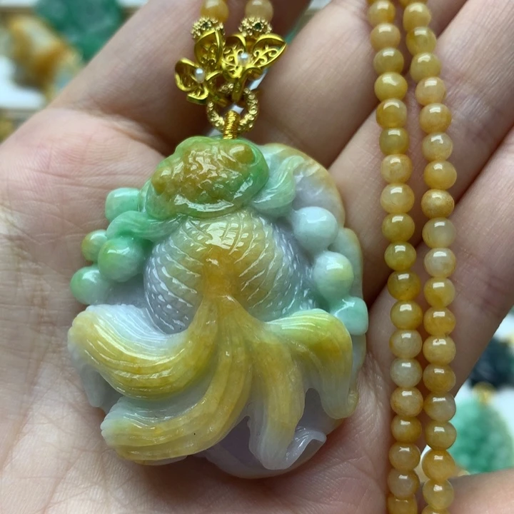 颈饰未镶嵌翡翠翡翠