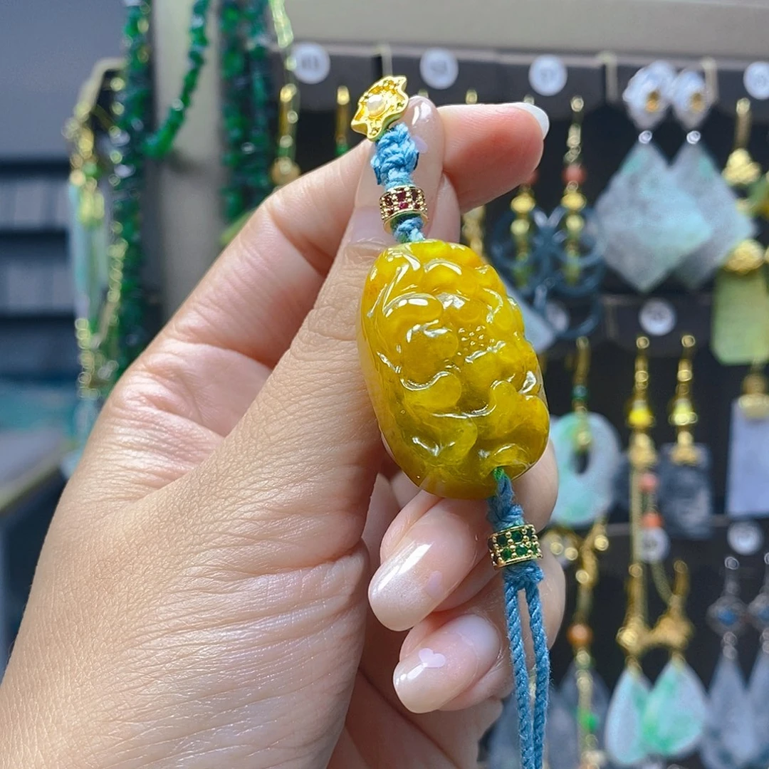 未镶嵌翡翠耳饰翡翠