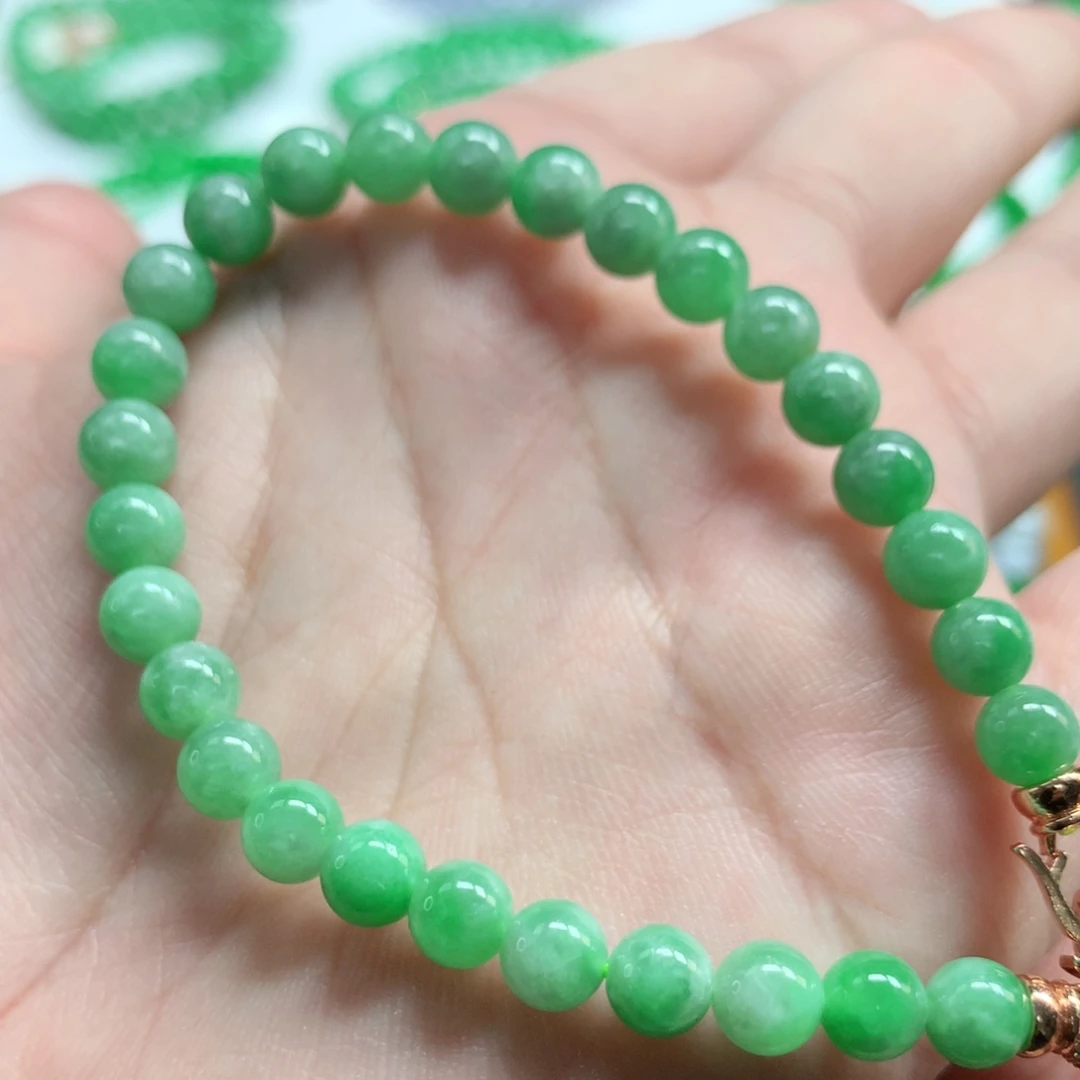 翡翠未镶嵌手链翡翠