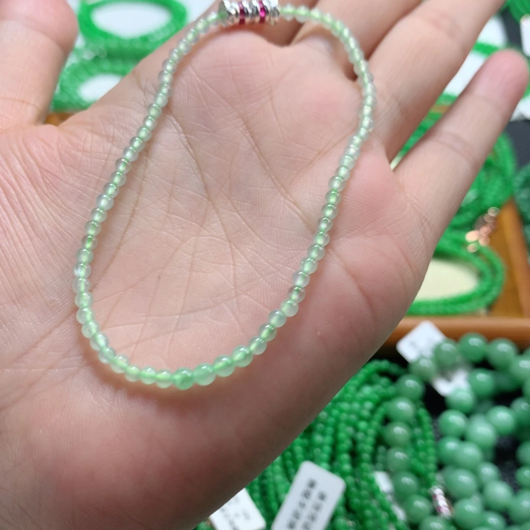 翡翠未镶嵌手链翡翠