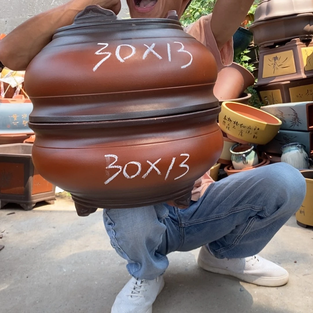 紫砂花盆紫砂壶的时候我就觉得