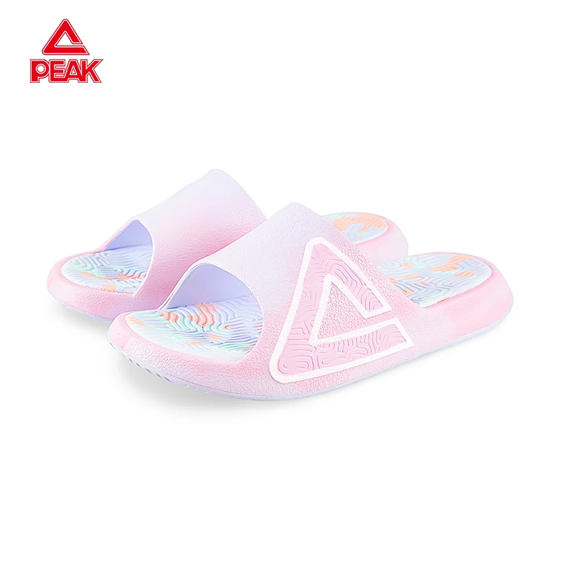 Peak/匹克态极拖鞋1.0新款渐变马卡龙女鞋情侣外穿运动减震回弹