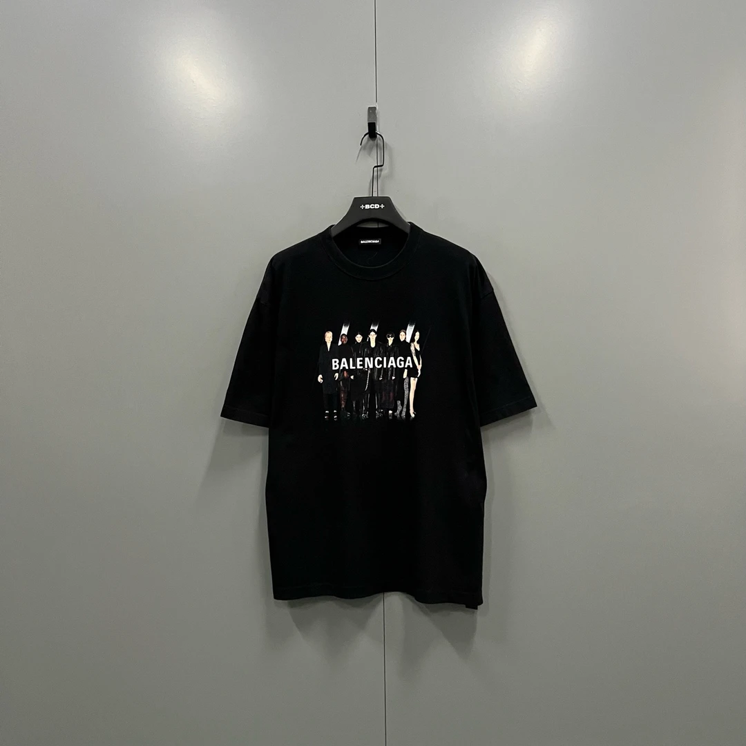 99新 Balenciaga/巴黎世家 (ll) 乐队短袖 M码/103251