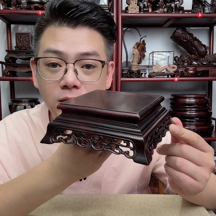 微凹黄檀工艺品底座