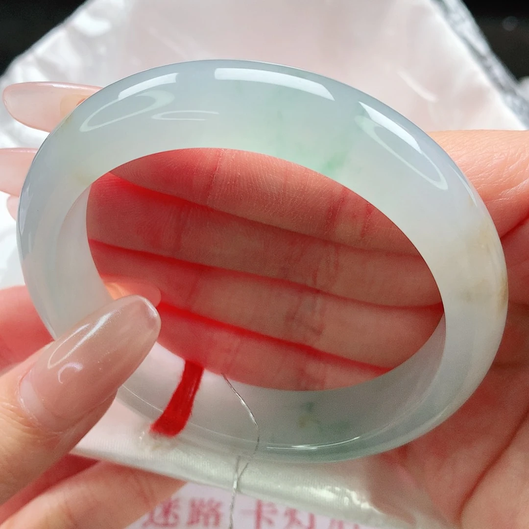 未镶嵌手镯翡翠56圈